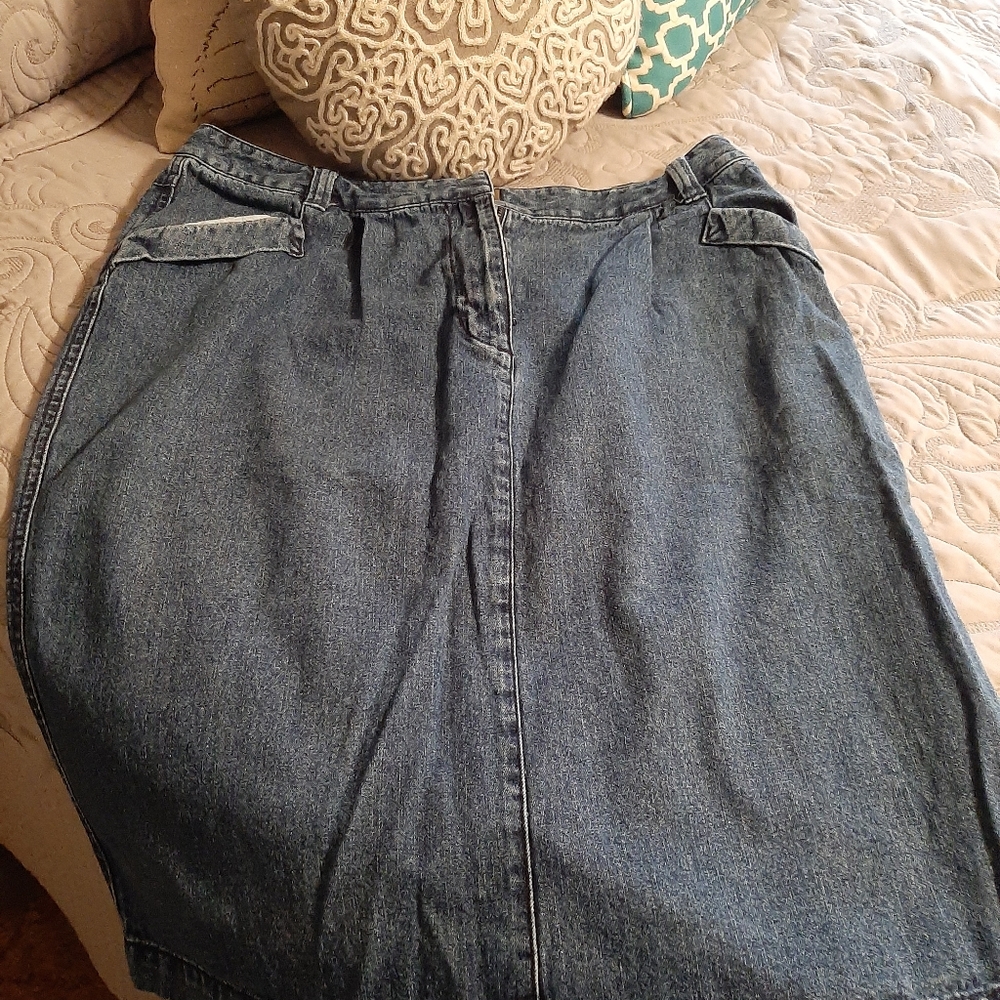 Jean skirt